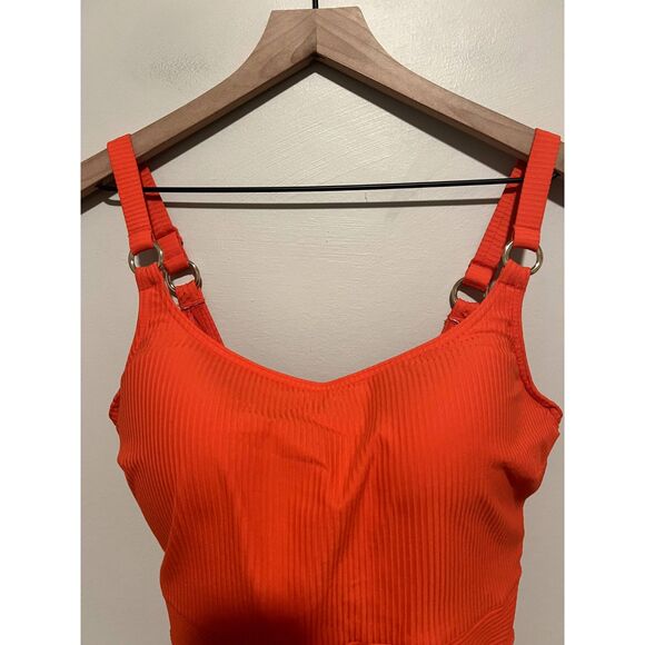 PrimaDonna Swim Sahara Padded One Piece Wireless Swimsuit in Red Pepper - Picture 11 of 15